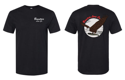 BASSTRIX Eagle Short Sleeve Soft Cotton T-Shirt