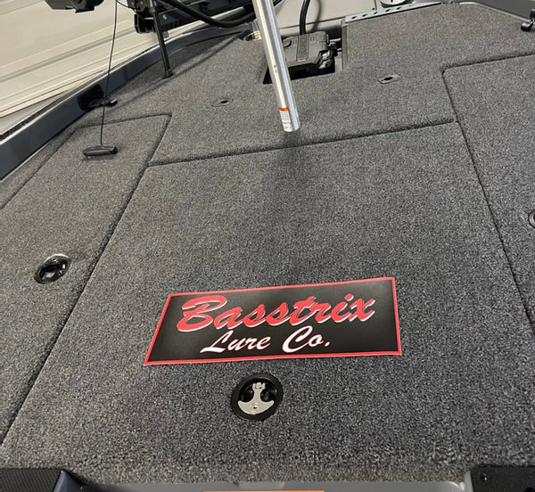 Bass Boat Carpet Decals - Comgraphx